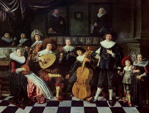 Familie lager musikk